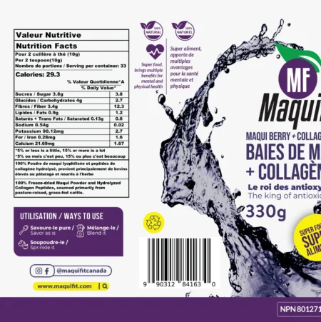 maqui Collagen Label 1