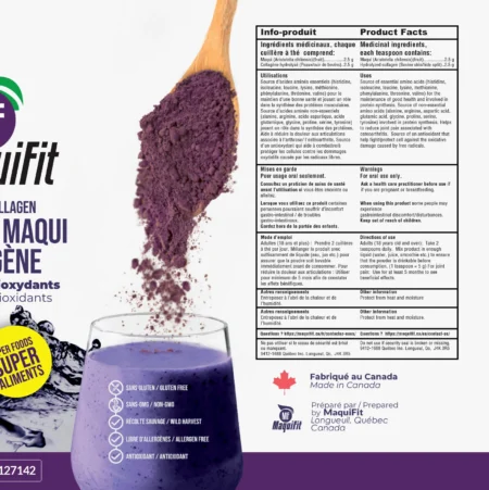 maqui Collagen Label 3